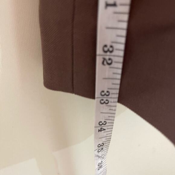 Gucci Slim Fit Low Rise Ankle Pants Womens 40 US 4 Chocolate Brown - Picture 11 of 11